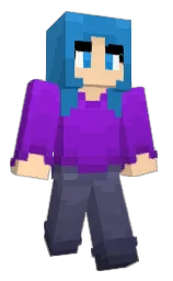 ecde's Minecraft skin wearing the Vanilla cape