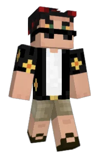 Front of Minecraft skin
