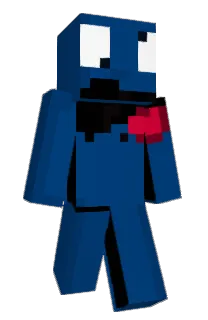 Front of Pepsoe's skin