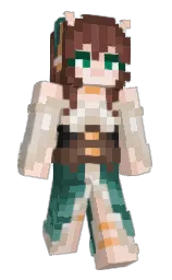 akaroa and desert sand Minecraft skin — Slim model — first worn by sproutzz