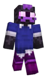 blackcurrant and bastille Minecraft skin — Classic model — first worn by FeritWolf95