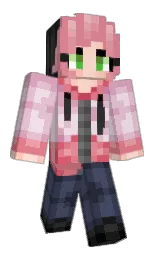 vanilla ice and melanie Minecraft skin — Classic model — first worn by Carcinogenesis