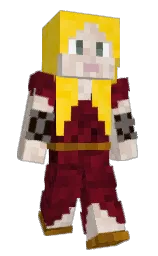 Lviv's Minecraft skin wearing the Migrator cape