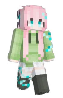 Front of Minecraft skin