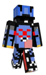 cod gray and black Minecraft skin — Classic model