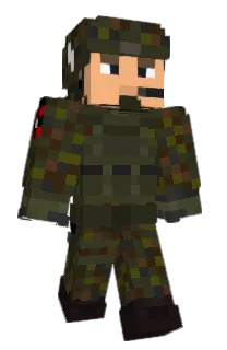 Front of Minecraft skin
