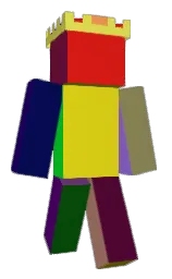PutziLink's Minecraft skin wearing the Migrator cape