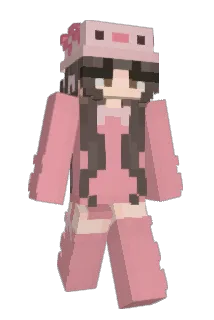 acilic Minecraft avatar full body