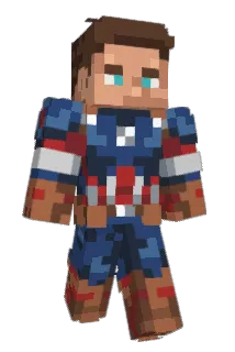 acned Minecraft avatar full body