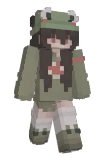 acornbutton Minecraft avatar full body