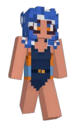 Slim Minecraft skin