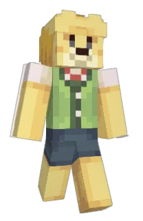Front of DietMrPepper's skin