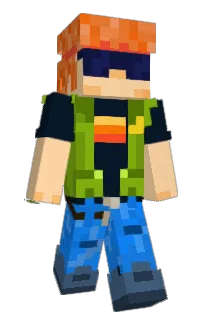 Front of Vidoy's skin