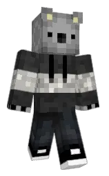 PittigeKoala's Minecraft skin wearing the Migrator cape