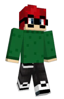 Front of Verdanty's skin