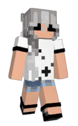tacao and alabaster Minecraft skin — Slim model — first worn by LUZ06