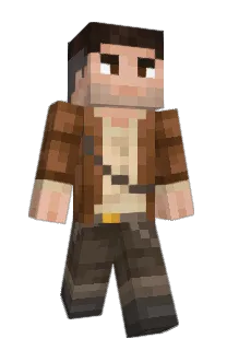 Front of Antiary's skin