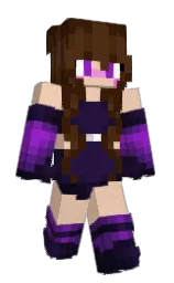 mandys pink and bronze Minecraft skin — Slim model — first worn by AndorCassian