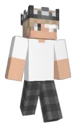 LeovaLeo's Minecraft skin wearing the Yearn cape