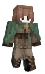 gray asparagus and nandor Minecraft skin — Slim model — first worn by fluorescentori