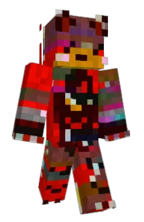 Front of PineWoodFoxx's skin