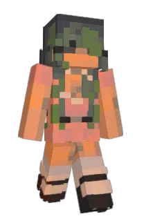 Front of buumpiy's skin