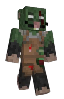 Front of Rattar's skin