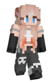 Front of Silvergamerz's skin