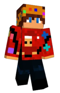 Front of Minecraft skin