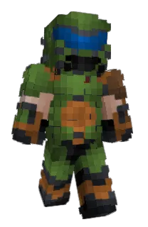 Front of Minecraft skin