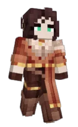 Minecraft-Skin in falu red und gondola — Modell: Schmal — zuerst getragen von nexlaru