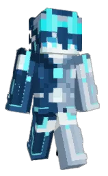 Ethermail's Minecraft skin wearing the Founder's cape