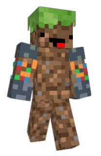 Front of itzDukto's skin