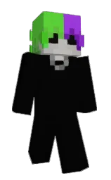 KashMonke's Minecraft skin wearing the Pan cape