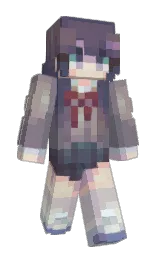 Angel_zz's Minecraft skin wearing the Copper cape