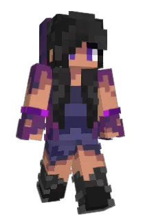 Front of AymaWolf's skin