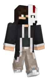 denkuper's Minecraft skin wearing the Mojang Office cape