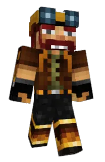 Saori's Minecraft skin