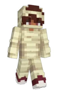 Front of Ayzure's skin
