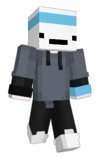 Front of cutenine's skin