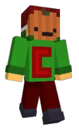 black and rosewood Minecraft skin — Classic model