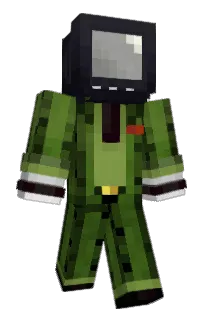 Front of Minecraft skin