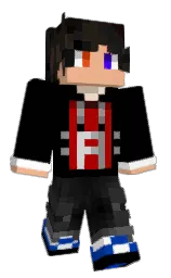 Andersonicplay's Minecraft skin wearing the Mojang Office cape