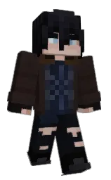 cocoa brown and gondola Minecraft skin — Classic model — first worn by Rowan_Cyler