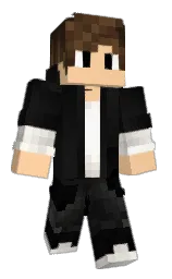 black white and corvette Minecraft skin — Classic model