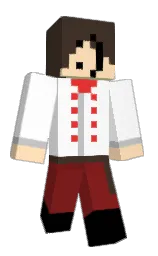 white and english walnut Minecraft skin — Classic model — first worn by Copenhagen_1028