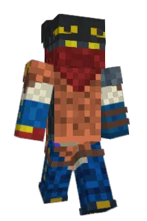 adminunior Minecraft avatar full body