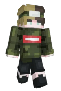 admisorX Minecraft avatar full body
