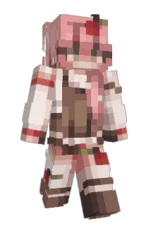 adorwablebibi Minecraft avatar full body