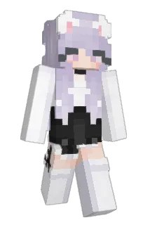 adrienettes Minecraft avatar full body
